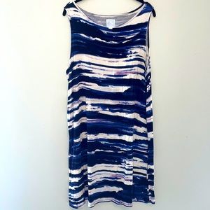 Dressbarn sleeveless, knee high dress, size XL